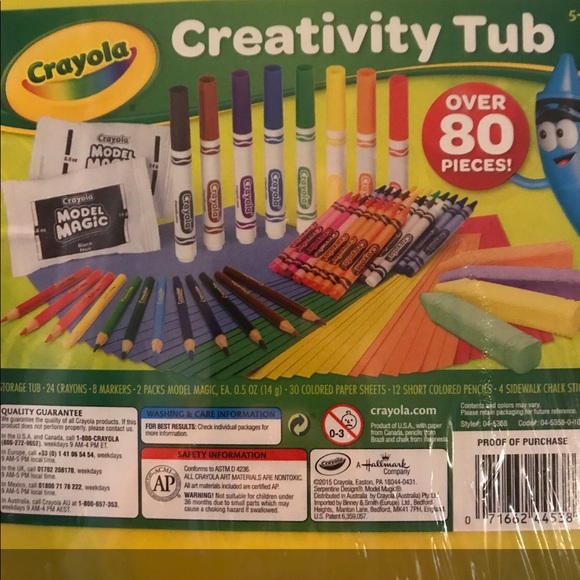 COPY - Crayola 80 Piece Creativity Tub - Picture 2 of 8